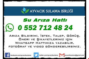 Sulama Birliği Haber Resimleri